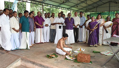 ഇൻസുലേറ്ററിന്റെ ശിലാസ്ഥാപന കർമ്മം